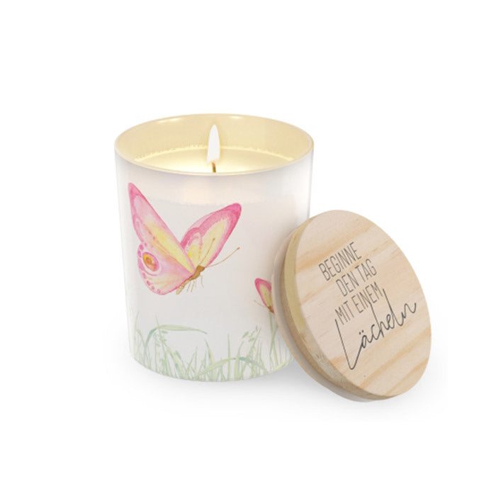 651664 Duftkerze Beginne den Tag mit einem Lächeln - Lovely Greetings von Geschenk für Dich, 4027268334049