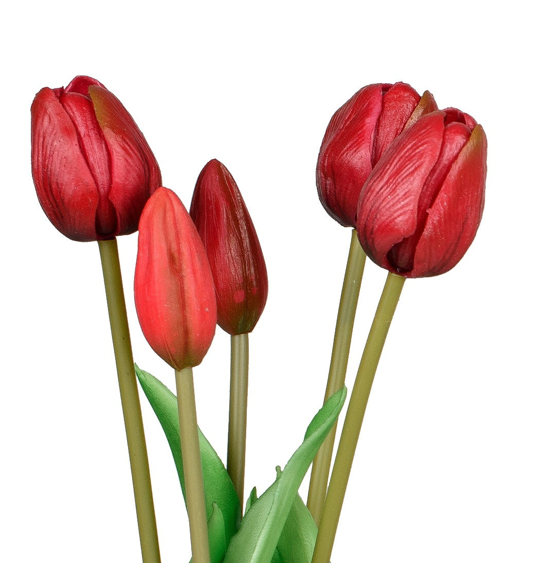 Künstlicher Tulpenstrauß Real Touch 36 cm