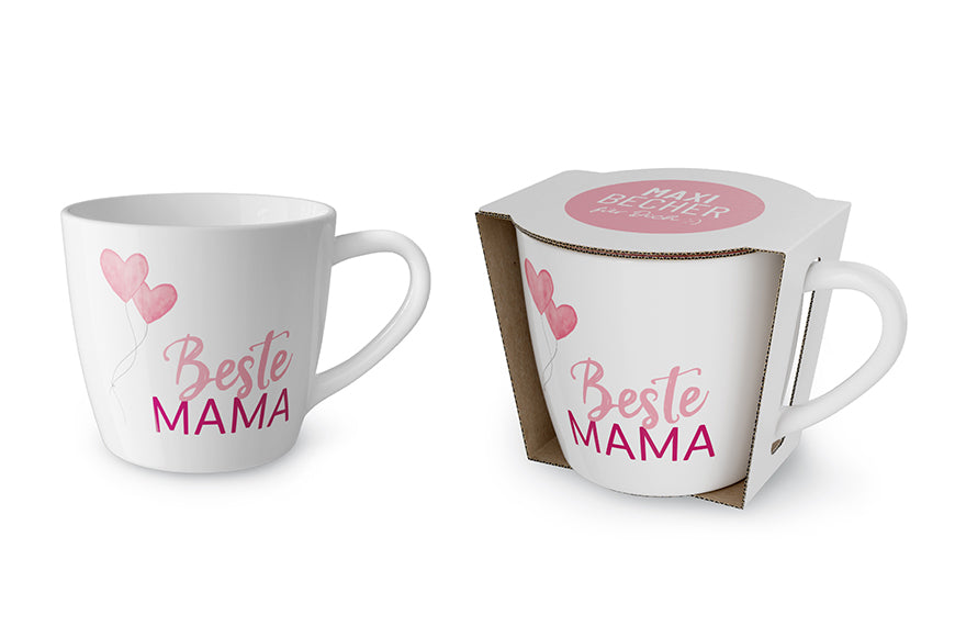 910735 Geschenk für Dich Maxi Becher Tasse Beste Mama