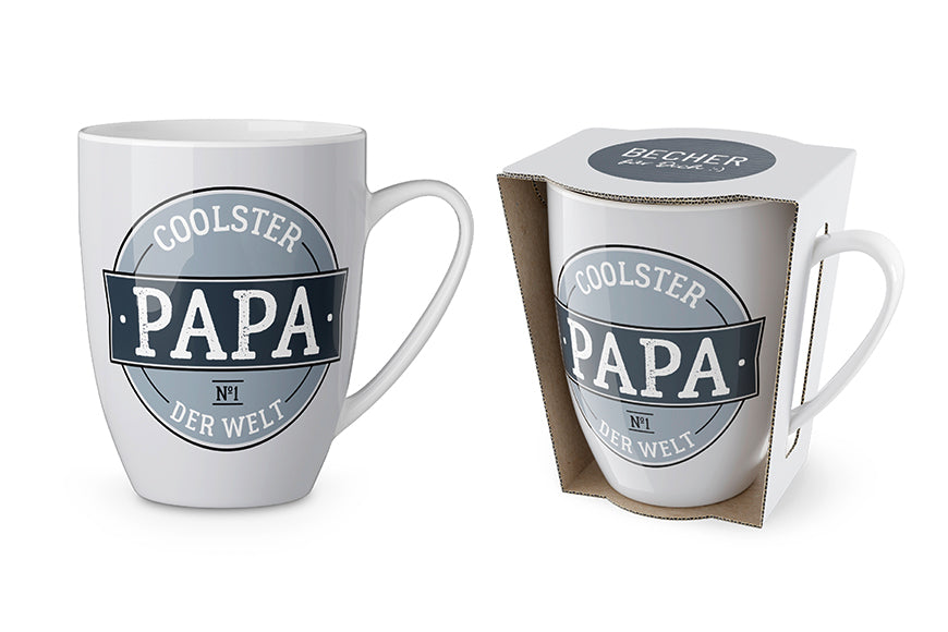 950756 Geschenk für Dich Becher Tasse Coolster Papa der Welt