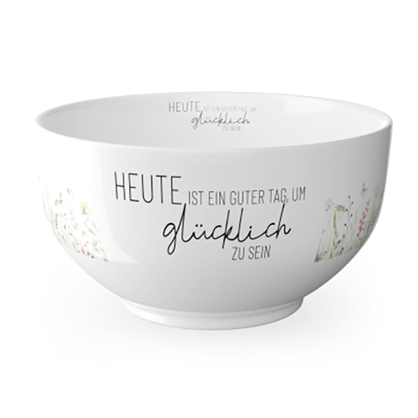 955592-1 Schälchen Heute ist ein guter Tag, um glücklich zu sein von Geschenk für Dich, 4027268335299