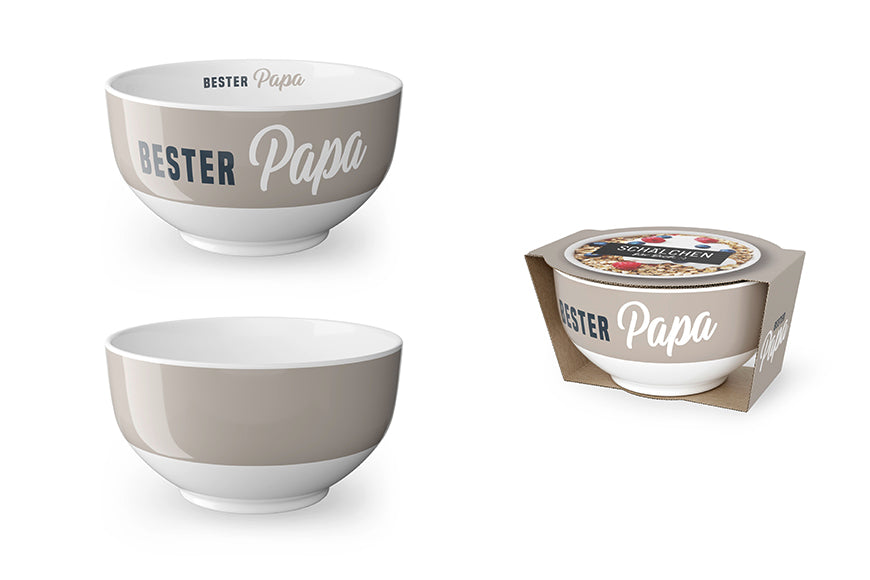 955755 Geschenk für Dich Schälchen Bester Papa, Müslischale, Müslischälchen