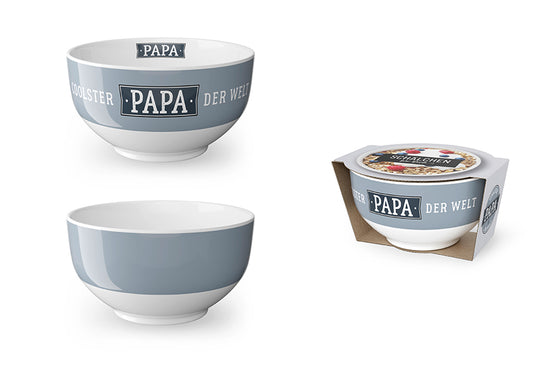 955756 Geschenk für Dich Schälchen Coolster Papa der Welt, Müslischale, Müslischälchen