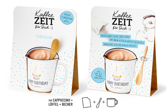 Kaffeezeit für Dich Happy Birthday – Produktdetails