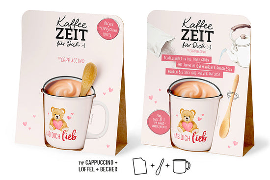 Kaffeezeit für Dich Teddybär – Produktdetails