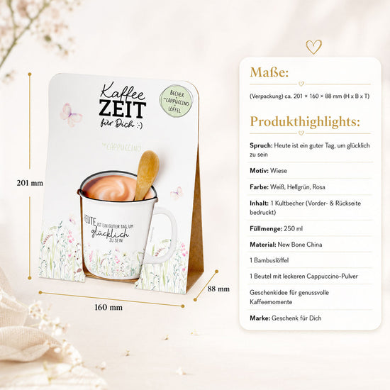 Kaffeezeit für Dich Wiese – Produkthighlights (Highlight)