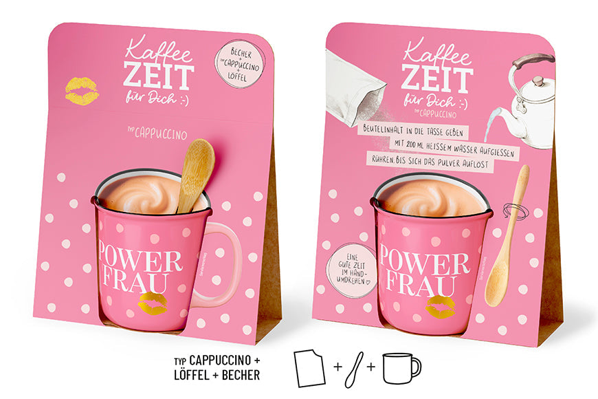 Kaffeezeit für Dich Power Frau – Produktdetails