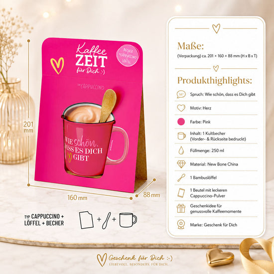 Kaffeezeit für Dich Herz – Produkthighlights (Highlight)