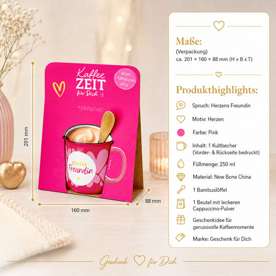 Kaffeezeit für Dich Herzens Freundin – Produkthighlights (Highlight)