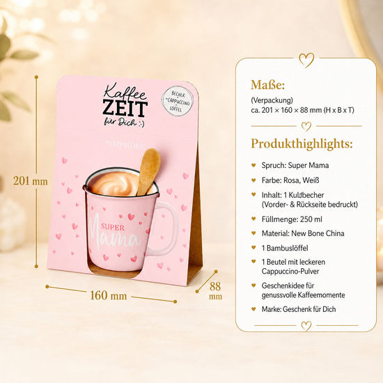 Kaffeezeit für Dich Super Mama – Produkthighlights (Highlight)
