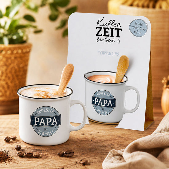 Kaffeezeit für Dich Coolster Papa – Geschenkset (Moodbild)