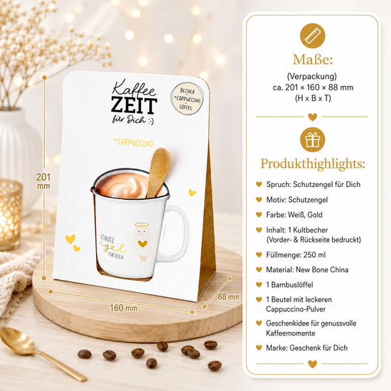 Kaffeezeit für Dich Schutzengel – Produkthighlights (Highlight)