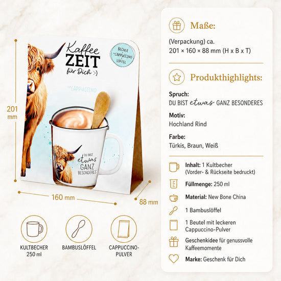 Kaffeezeit für Dich Hochland Rind – Produkthighlights (Highlight)