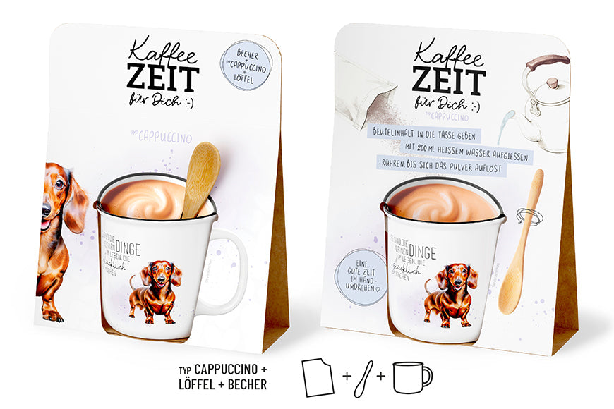Kaffeezeit für Dich Dackel – Produktdetails