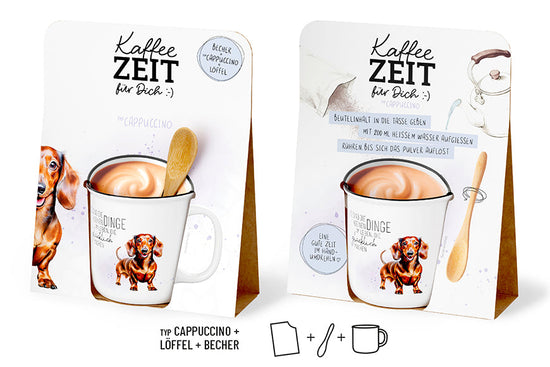 Kaffeezeit für Dich Dackel – Produktdetails