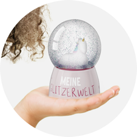 Glitzerkugeln von Geschenk für Dich, Schneekugeln, Schüttelkugeln