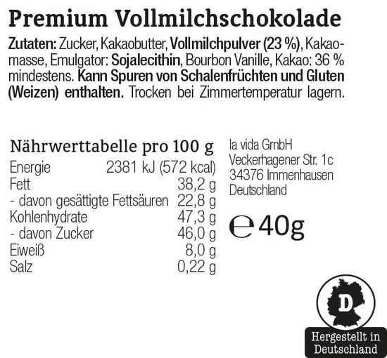 Schokolade Frohe Weihnachten - Vögelchen