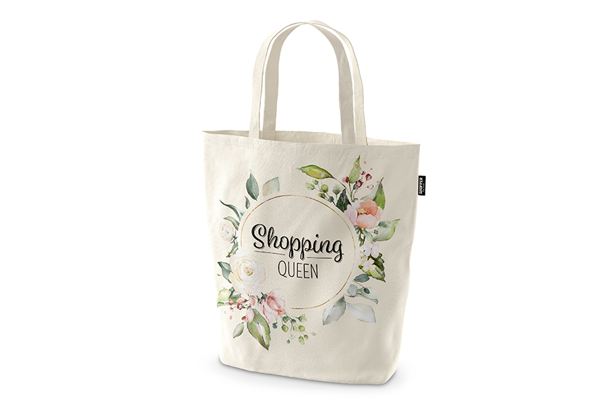 Geschenk für Dich Shopper Einkaufstasche mit Spruch "Shopping Queen", 399661, 4027268294329