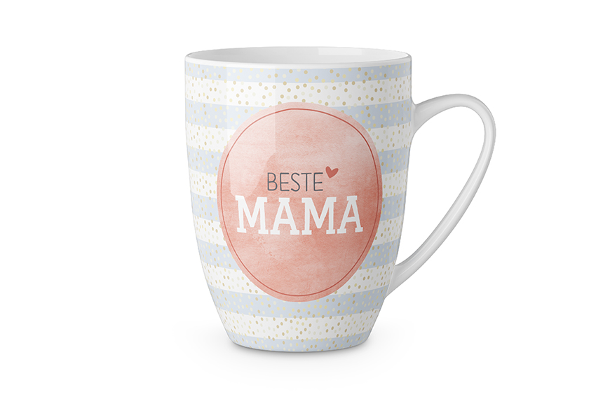 Geschenk für Dich Tasse, Becher mit Spruch "Beste Mama", 950765, 4027268300815, Geschenkidee zum Muttertag