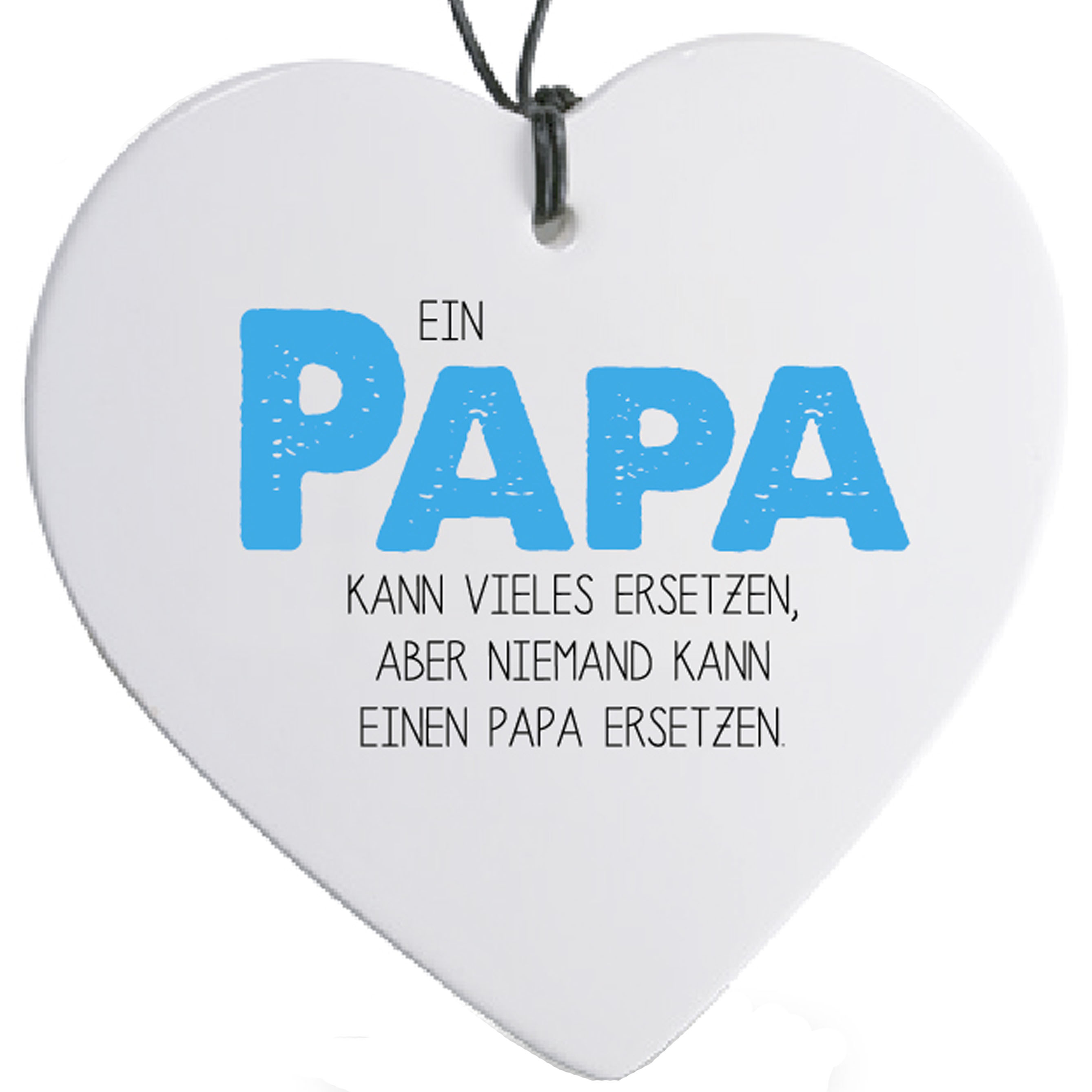 Formano Hänger Herz mit Spruch "Ein Papa kann vieles ersetzen, aber niemand kann einen Papa ersetzen", 749062, 4025809749062