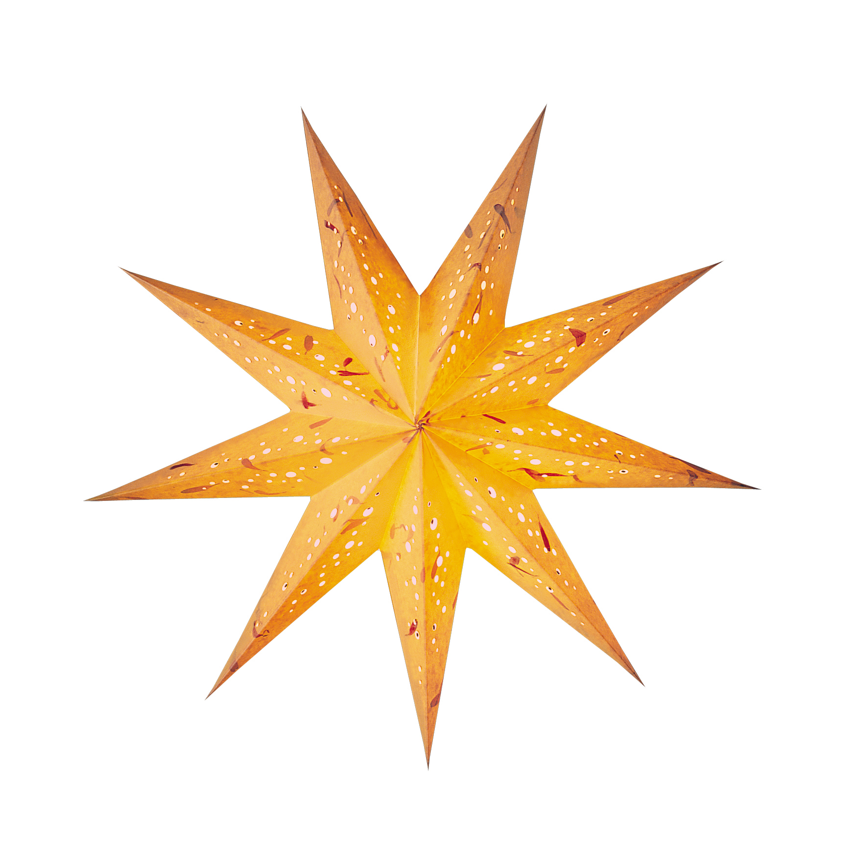 Starlightz Earth Friendly Stern baby spumante yellow, gelb, E01705, Leuchtstern, Faltstern, Deckensterne, Papierstern, 8904137600725