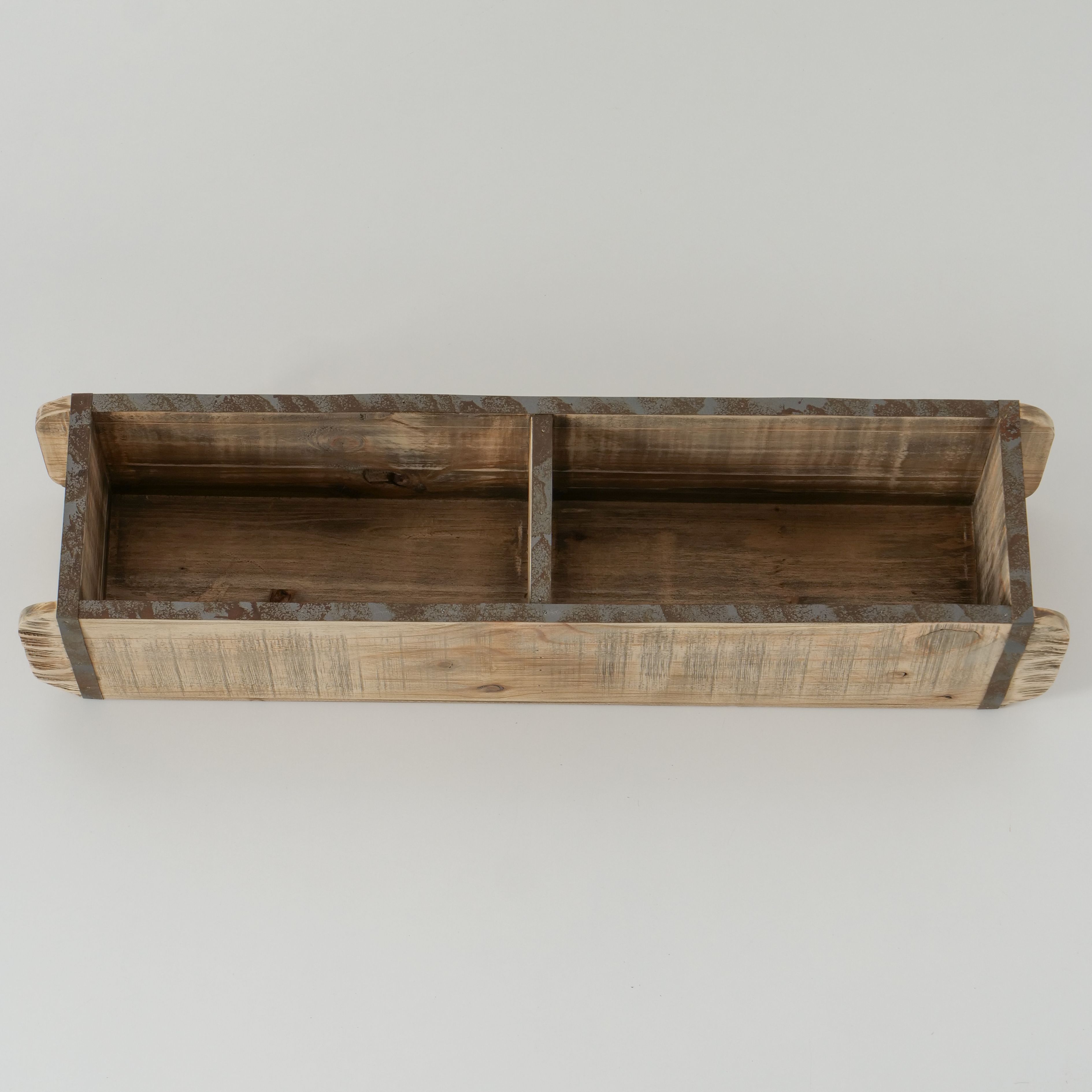 Holz Hänge Regal - 75x18cm, Tischregal, Lade, Ziegelform