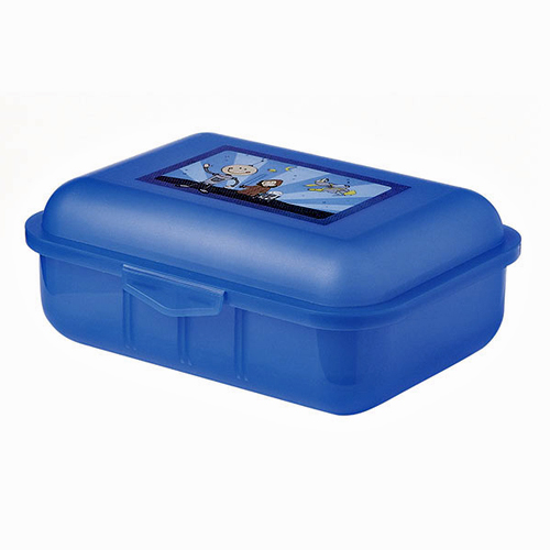 Mila Brotdose Sternenkrieger 24030, Butterbrotdose, Lunchbox, Lunchboxen, aus Kunststoff, Mila Design with a smile, blau
