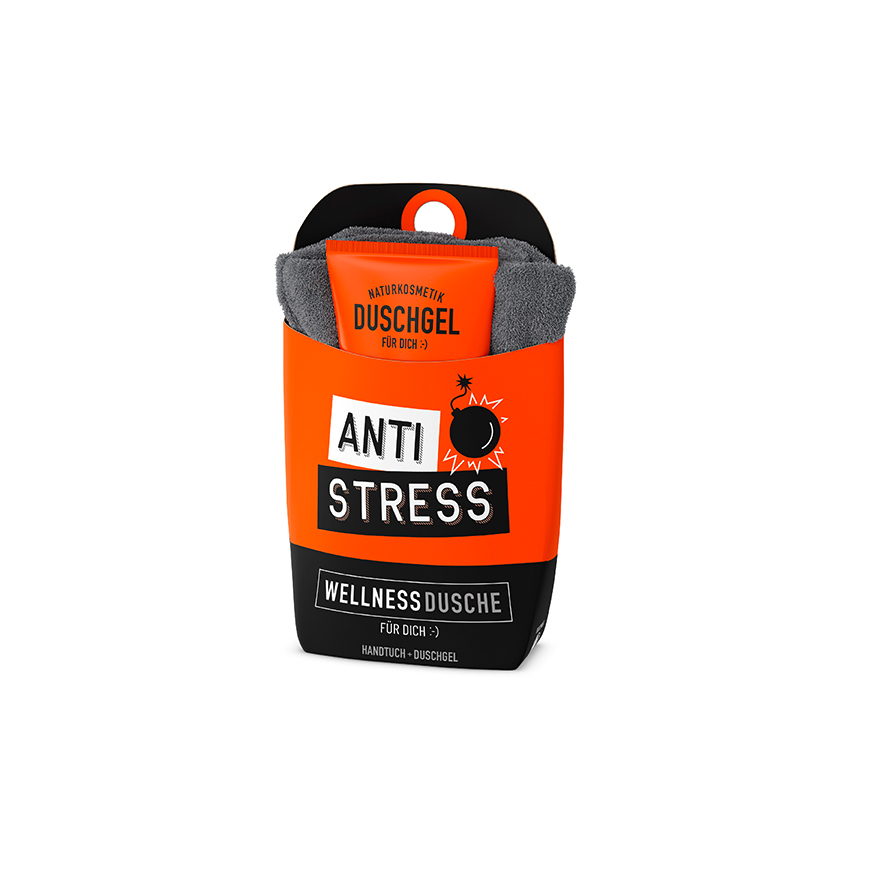 108301 Geschenk für Dich Wellnessdusche Anti Stress, Männergeschenk, 4027268326877