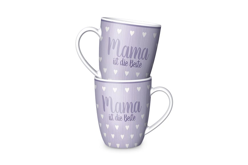 Geschenk für dich Becher Tasse mit Spruch "Mama ist die Beste", 950315, 4027268238316