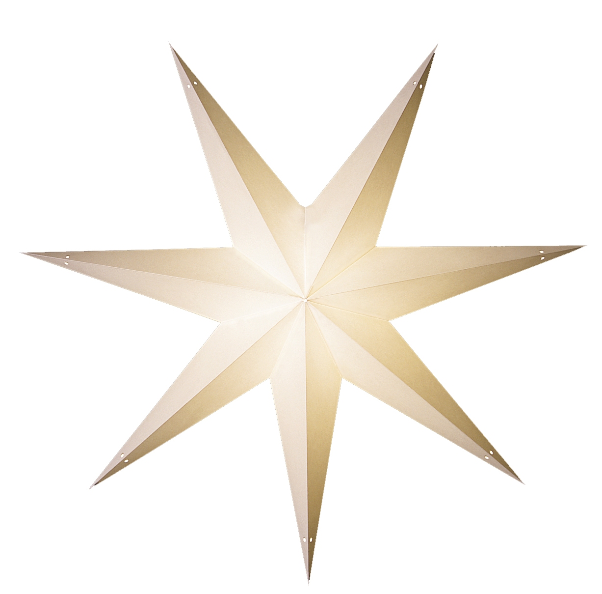 Starlightz Earth Friendly Stern XL sol E01888, Leuchtstern, Weihnachtsstern, Deckensterne, Papierstern, 8904137600800