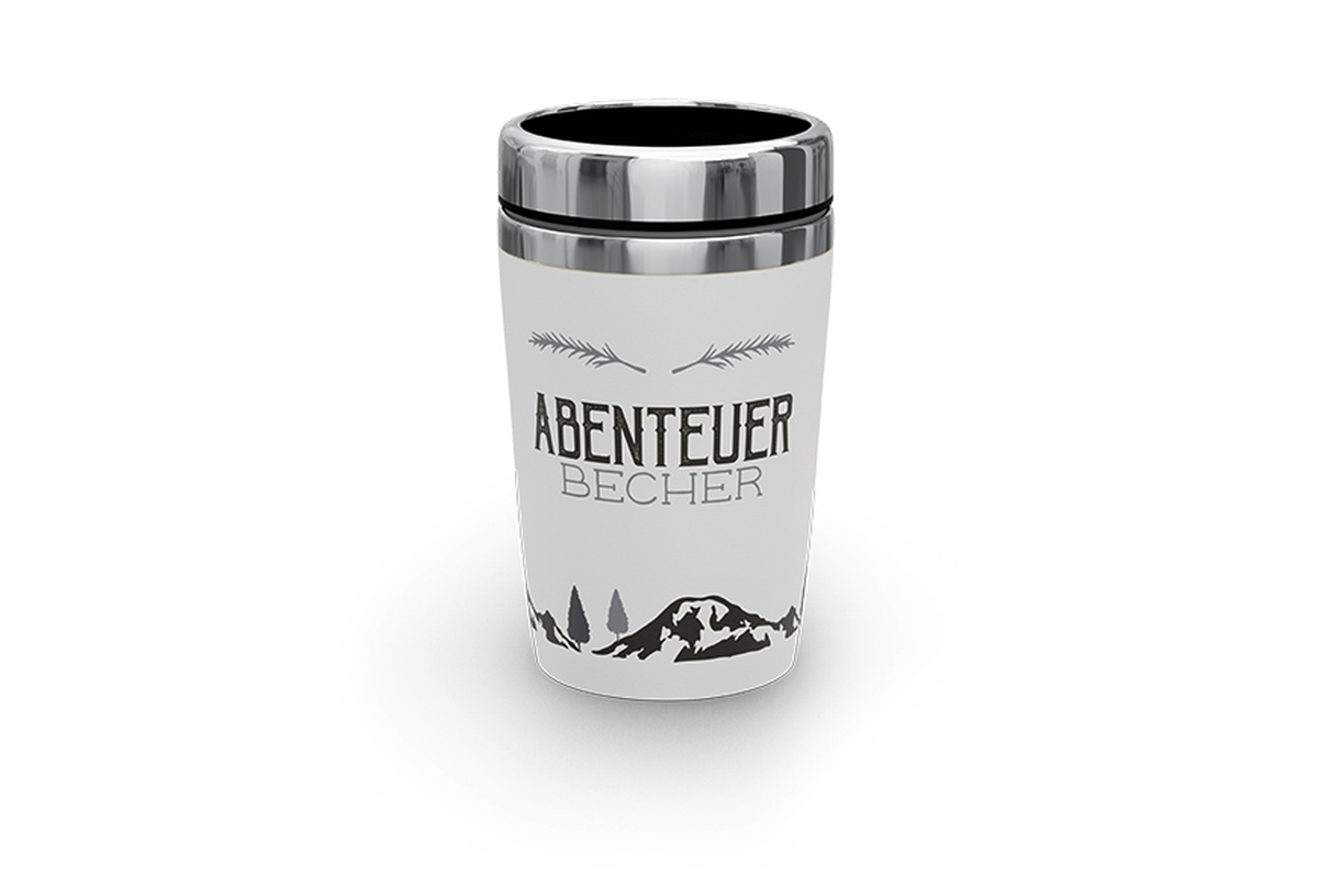 Geschenk für Dich Thermobecher to go / Coffee to go Becher Abenteuer Becher, 388613, 4027268257867