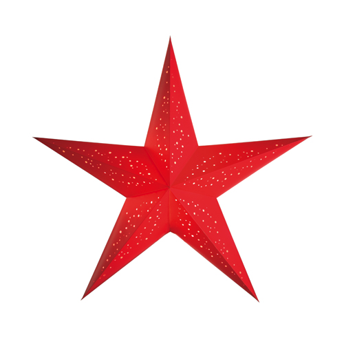 Starlightz Outdoor Leuchtstern Airy red, rot, Deckenstern, Kunststoffstern, Faltstern, Earth Friendly Stern 304041, 8904137601289