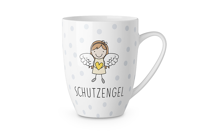 Becher Engel "Schutzengel", Tasse, 950658, 4027268306442, Geschenk für Dich :-)