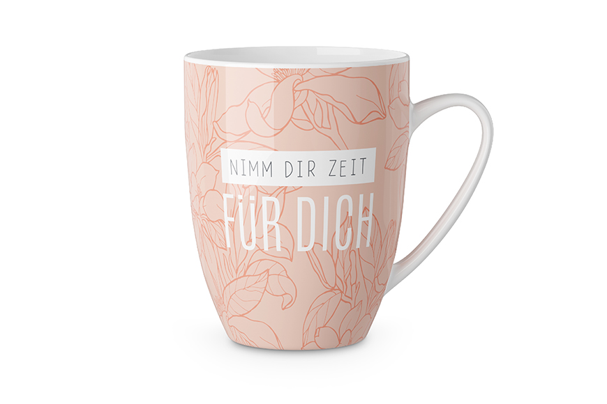 Geschenk für Dich Tasse, Becher mit Spruch "Nimm Dir Zeit für Dich", 950393, 4027268312979